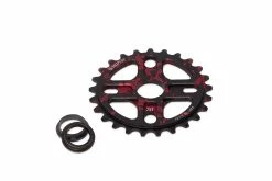 Couronne SALT Manta 10 Couronne SALT Manta -Accessoires Vélo Soldes Couronne SALT Manta black red splash 1