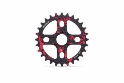 Couronne SALT Manta 12 Couronne SALT Manta -Accessoires Vélo Soldes Couronne SALT Manta black red splash