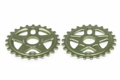 Couronne ECLAT Onyx 11 Couronne ECLAT Onyx -Accessoires Vélo Soldes Eclat Onyx sprocket 25 green 02 1