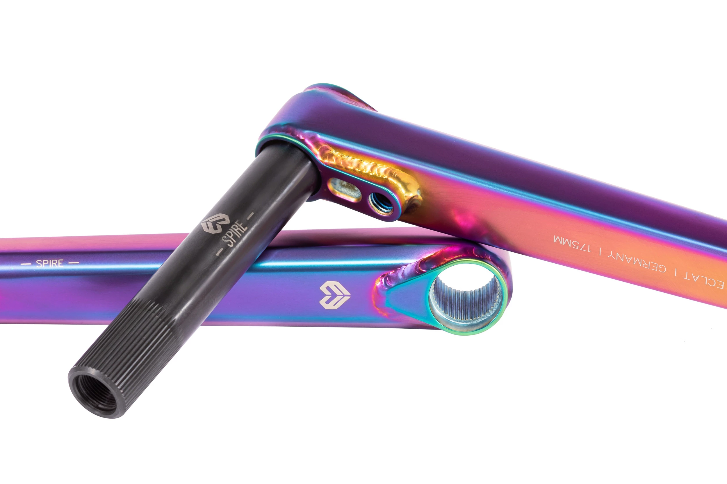 Pédalier ECLAT Spire Satin Oil Slick 7 Pédalier ECLAT Spire Satin Oil Slick – Image 5