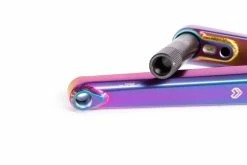 Pédalier ECLAT Spire Satin Oil Slick 11 Pédalier ECLAT Spire Satin Oil Slick -Accessoires Vélo Soldes Eclat Spire crank 175 satin oilslick 11
