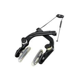 Etrier FLYBIKES Manual CNC OG / Patins Clear -Accessoires Vélo Soldes Etrier FLYBIKES Manual CNC OG Black Patins clear