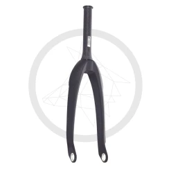 Fourche LES TROIS ROUX 20″ Pro Tapered 3K Carbone Matte Black