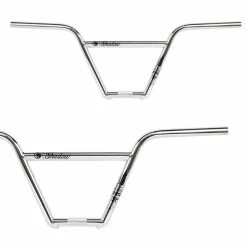 Guidon SHADOW 4 Pcs Crowbar 13B Featherweight 8.7″ / 9.1″ -Accessoires Vélo Soldes Guidon SHADOW 4 Pcs Crowbar SG 8.722 9.122 chrome