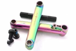 Pédalier KHE MVP V.2 48 Oil Slick + Boitier De Pédalier Mid -Accessoires Vélo Soldes KHE Oil Slick BMX Kurbel 4