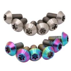 Kit De 6 Vis De Disque PRIDE Racing Titane T25