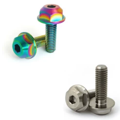 Paire Vis Moyeu ARMOUR BIKES Cone Head Titane PROFILE MADERA