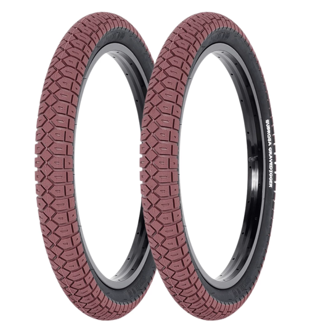 Paire De Pneus SUBROSA Grave Digger Marron 2.30 3 Paire De Pneus SUBROSA Grave Digger Marron 2.30