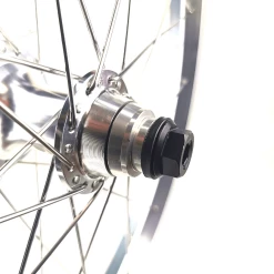 Paire De Roues Custom TREBOL K7 X FLYBIKES Piramide Silver -Accessoires Vélo Soldes Paire de Roues Custom TREBOL K7 X FLYBIKES Piramide Full Silver3