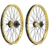 Paires De Roues CINEMA ZX K7 RHD Gold + 4 Guards -Accessoires Vélo Soldes Paires de roues CINEMA ZX K7 Gold 4 Guards