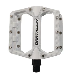 Pédales DARTMOOR Stream Alu Unsealed -Accessoires Vélo Soldes Pedales DARTMOOR Stream Alu white