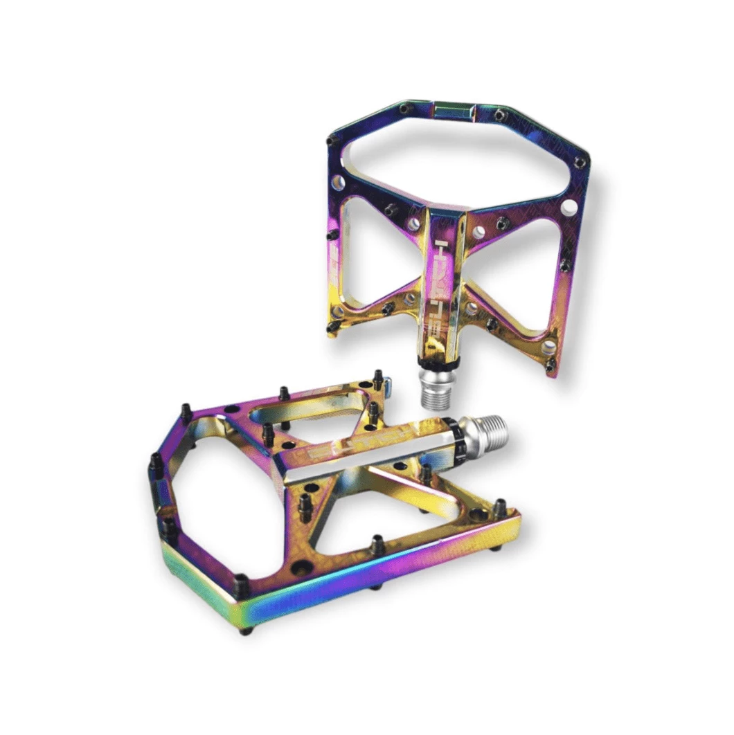 Pédales ICE Butch CNC Oil Slick Alu Sealed 3 Pédales ICE Butch CNC Oil Slick Alu Sealed