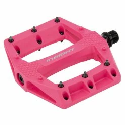 Pédales INSIGHT Thermoplastic Pro DU -Accessoires Vélo Soldes Pedales INSIGHT Thermoplastic Pro DU pink