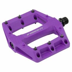 Pédales INSIGHT Thermoplastic Pro DU -Accessoires Vélo Soldes Pedales INSIGHT Thermoplastic Pro DU purple
