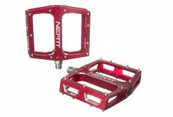 Pédales NEATT Attack V.2 XL Alu Scelles 11 Pédales NEATT Attack V.2 XL Alu Scelles -Accessoires Vélo Soldes Pedales NEATT Attack V.2 XL Alu Scelles Red 1