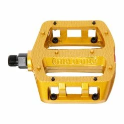 S&amp;M Pédales S&M 101 Alu Unsealed -Accessoires Vélo Soldes Pedales SampM 101 Alu Unsealed gold 2