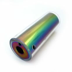 Paire De Pegs ARMOUR BIKES Atomic Alu Oil Slick / Nylon Clear 4.3″ -Accessoires Vélo Soldes Peg ARMOUR BIKES Atomic Alu Nylon 43 3 1