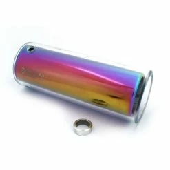 Paire De Pegs ARMOUR BIKES Atomic Alu Oil Slick / Nylon Clear 4.3″ -Accessoires Vélo Soldes Peg ARMOUR BIKES Atomic Alu Nylon 43 5