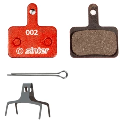Plaquettes De Frein SINTER 002 Shimano Type B -Accessoires Vélo Soldes Plaquettes de frein SINTER 002 Shimano type B standard red