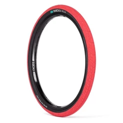 Pneu RADIO Raceline Oxygen Red / Black Wall Souple (4 Tailles) -Accessoires Vélo Soldes Pneu RADIO Raceline Oxygen RedBlack Wall