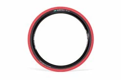 Pneu RADIO Raceline Oxygen Red / Black Wall Souple (4 Tailles) -Accessoires Vélo Soldes Pneu RADIO Raceline Oxygen RedBlack Wall 4