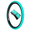 Pneu RADIO Raceline Oxygen Teal / Black Wall Souple (4 Tailles) -Accessoires Vélo Soldes Pneu RADIO Raceline Oxygen Teal Black Wall