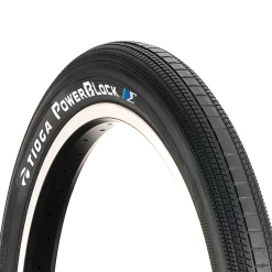 Pneu TIOGA Powerblock S-Spec Souple 20″ (4 Tailles) -Accessoires Vélo Soldes Pneu TIOGA Powerblock S Spec Souple 1.95 2.10 2