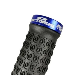 Poignées Lock On ICE Octopus One Lock 130mm -Accessoires Vélo Soldes Poignees Lock On ICE Octopus One Lock 130mm Blue