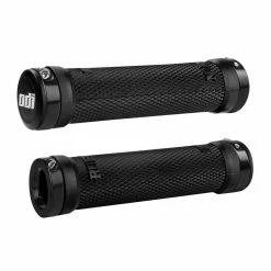 Poignées Lock-On ODI Ruffian 130mm Sans Flanges -Accessoires Vélo Soldes Poignees Lock On ODI Ruffian 130mm avec Flanges Black Black