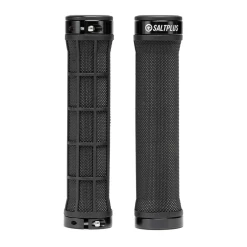 Poignées Lock-On SALT Plus Locked -Accessoires Vélo Soldes Poignees Lock On SALT Plus Locked Black