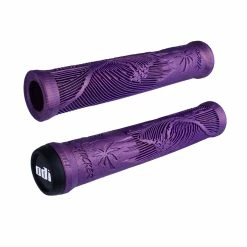 Poignées ODI Mike Hucker Flangeless Classic -Accessoires Vélo Soldes Poignees ODI Mike Hucker Flangeless Classic purple
