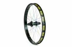 Total-BMX Roue TOTAL BMX Techfire Black / Rainbow K7 SDS