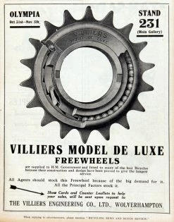 Roue Libre 1/8″ THE VILLIERS Bronze 20 Dents -Accessoires Vélo Soldes Roue libre 1 1822 THE VILLIERS Bronze 20 Dents