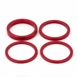 Spacers FORWARD Pack X4 Pivot 1″ -Accessoires Vélo Soldes Spacers FORWARD Pack x4 red