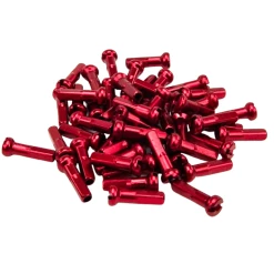 Têtes De Rayons DARTMOOR Aluminium (x38) -Accessoires Vélo Soldes Tetes de rayons DARTMOOR Aluminium x38 red