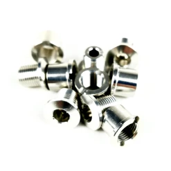 Vis De Plateau ICE 8.5mm R-Bolt Aluminium Silver X5