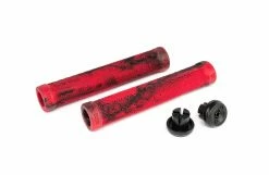 Poignées ECLAT Octa -Accessoires Vélo Soldes eclat OCTA grip bllack red swirl low res