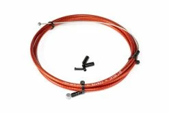 Cable De Frein ECLAT The Center -Accessoires Vélo Soldes eclat THE CENTER linear cable translucent red 1 web