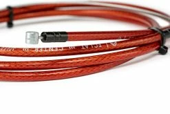 Cable De Frein ECLAT The Center -Accessoires Vélo Soldes eclat THE CENTER linear cable translucent red 3 web