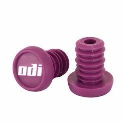 Bar Ends ODI PC Push In -Accessoires Vélo Soldes embouts odi plush in purple