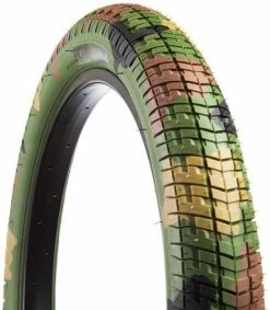 Paire De Pneus FICTION Troop 2.30 Jungle Camo -Accessoires Vélo Soldes fiction 20 troop bmx tire bv