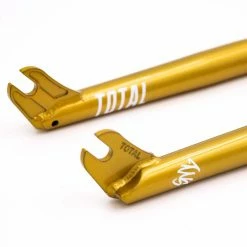 Total-BMX Fourche TOTAL BMX TWS Mark Webb 28 Gold Metallic -Accessoires Vélo Soldes fourche total tws gold 1