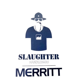 Guidon MERRITT Slaughter 4 Pcs 9.25″ -Accessoires Vélo Soldes logo slaughter bar guidon merritt