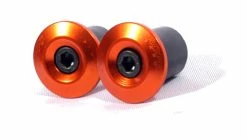 Bar Ends PROPER Alu -Accessoires Vélo Soldes orange bar ends