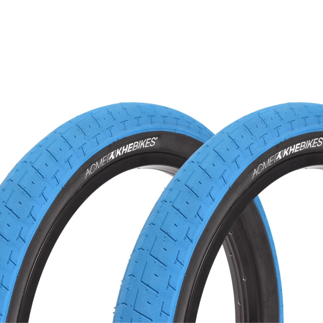 Paire De Pneus KHE ACME 2’40 Blue 3 Paire De Pneus KHE ACME 2’40 Blue