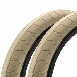 Paire De Pneus CINEMA Nathan Williams 20 X 2.50″ Creme