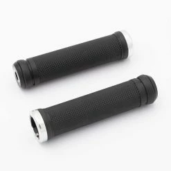 Poignées Lock On FORWARD Paragon One Lock 128mm -Accessoires Vélo Soldes poignees forward paragon one lock 128mm Silver