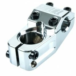 Total-BMX Potence TOTAL BMX Team V.3 Top Load 50mm -Accessoires Vélo Soldes potence total team v3 top load chrome 2