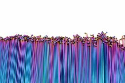 LES TROIS ROUX Pack LTR De 40 Rayons Rainbow / Oil Slick -Accessoires Vélo Soldes products DSC 0061