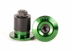 Bar Ends PROPER Alu -Accessoires Vélo Soldes products EPPR10863 green 1